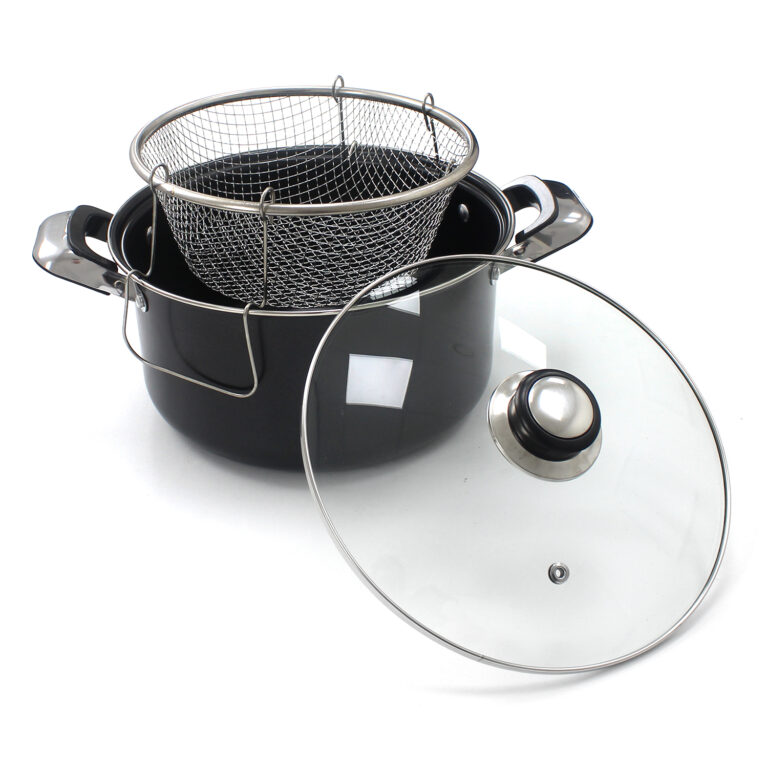 Black Deep Fat Fryer Pan Daniel James Products