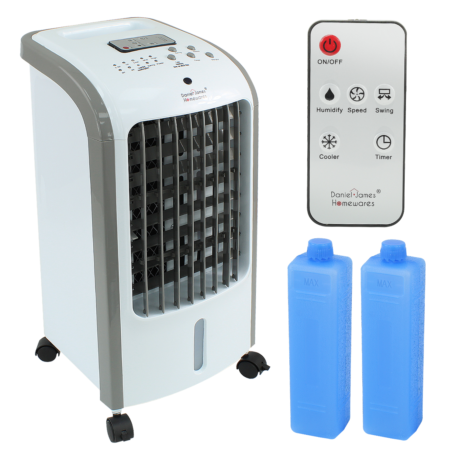 Portable 2-in-1 Air Cooler
