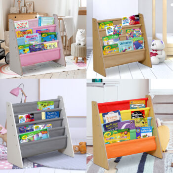 Kids Wooden Bookshelf