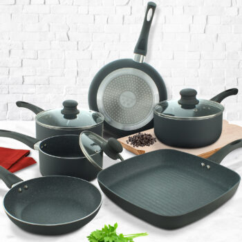 9 piece pan set
