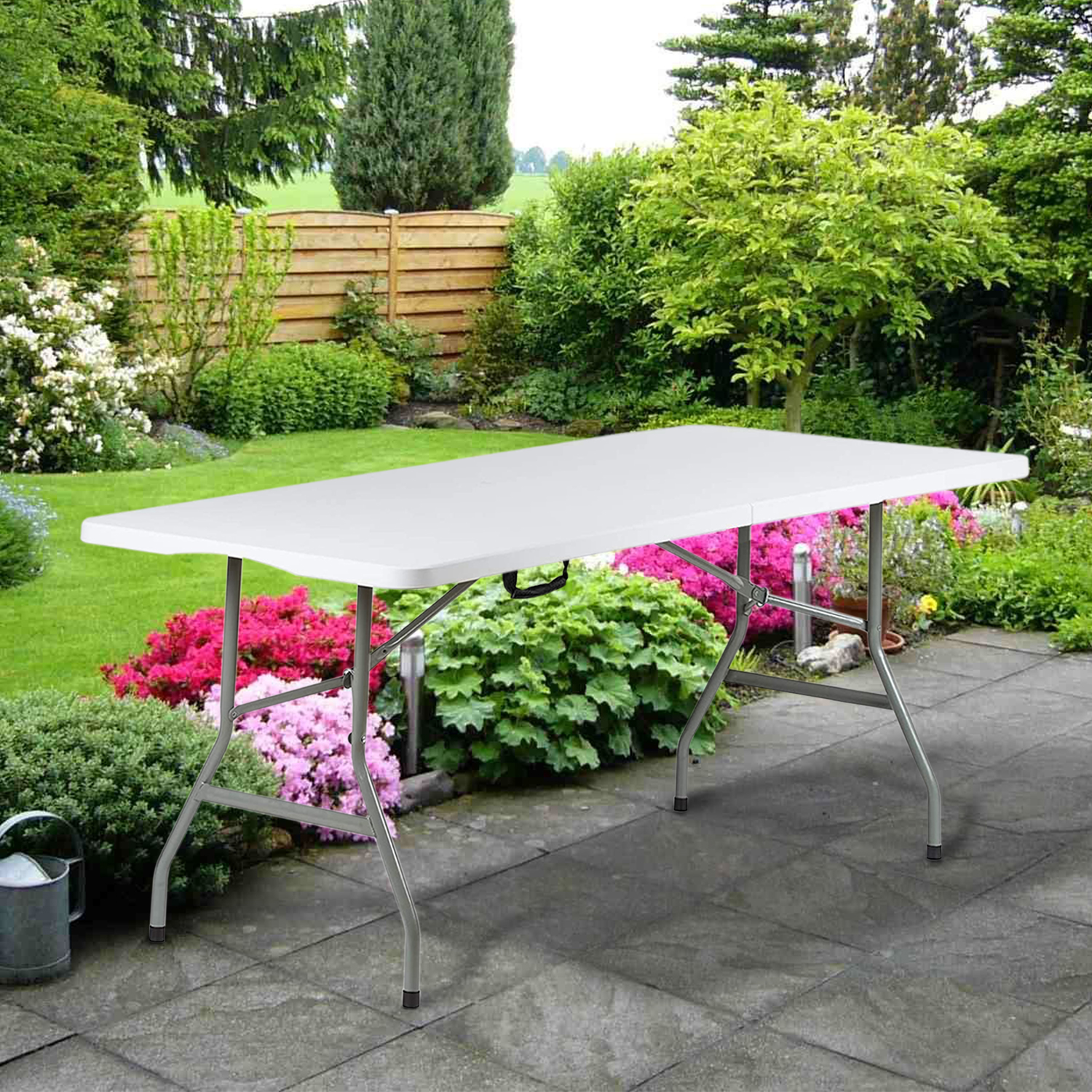 5 Foot Heavy Duty Folding Portable Utility Table Daniel James