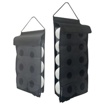 Hanging Toilet Roll Storage Organiser - Medium or Large