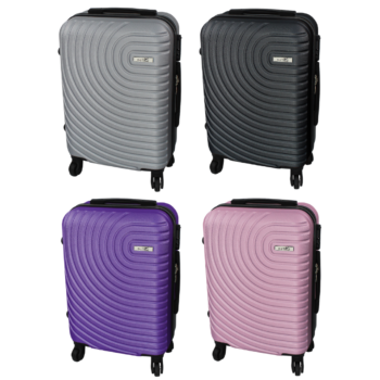 18'' Cabin Hand Luggage Suitcase with 4 Wheels, Lock & Telescopic Handle