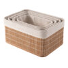 Set of 4 Nesting Bamboo Storage Baskets by Alex Nash