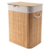 Bamboo Laundry Basket with Removable Liner by Alex Nash – Large