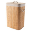 Large Bamboo Laundry Basket with Removable Liner by Alex Nash