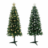 6FT Christmas Tree in a Box with Lights - Gold or Silver