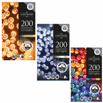 200 LED Christmas String Lights