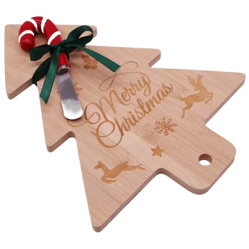 Bamboo Christmas Tree Chopping Board