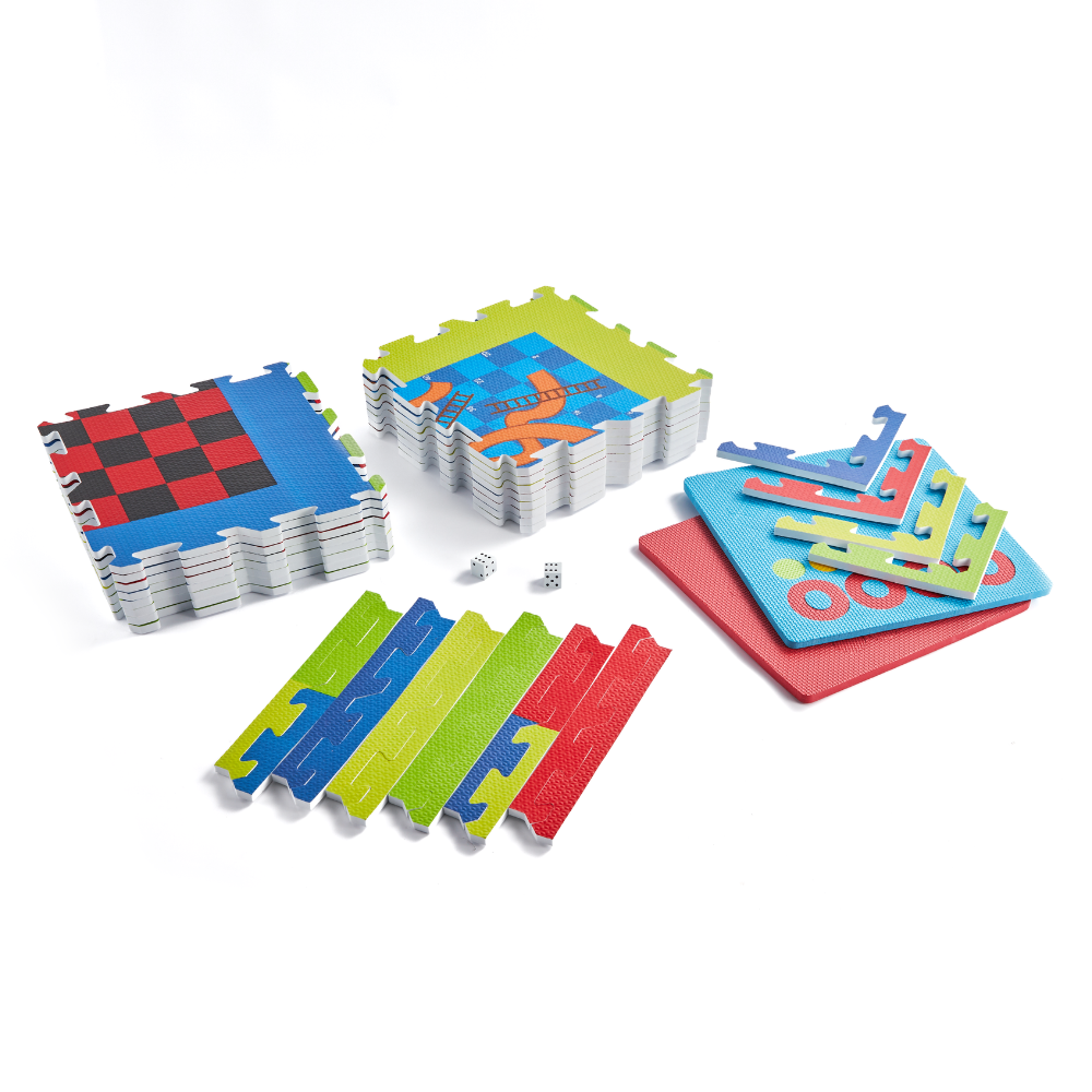 4-in-1 Foam Game Activity Play Mat – 119 x 119cm - Image 7