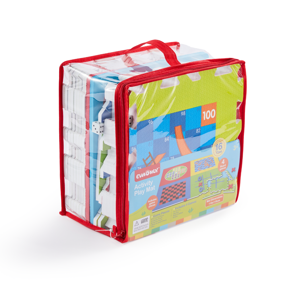 4-in-1 Foam Game Activity Play Mat – 119 x 119cm - Image 6